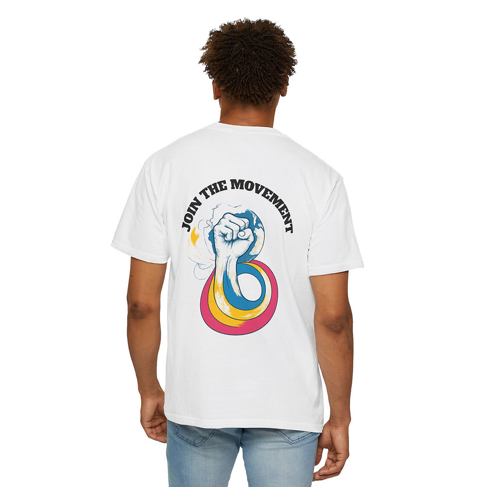 Thumbnail: Unisex Inspirational Movement T-shirt - Join the Movement