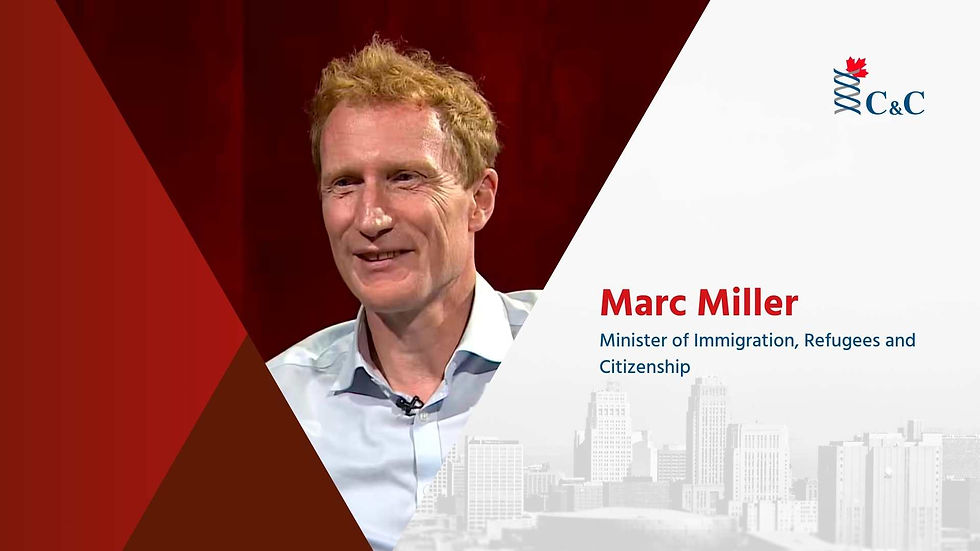 marc miller, Kanada göçmenlik, mülteci ve vatandaşlık bakanı