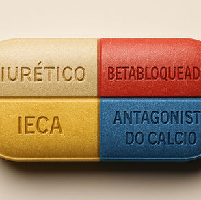 Tratamento Inicial da Hipertensão com Comprimido Único de Quatro Medicamentos: o que diz o estudo QUARTET?