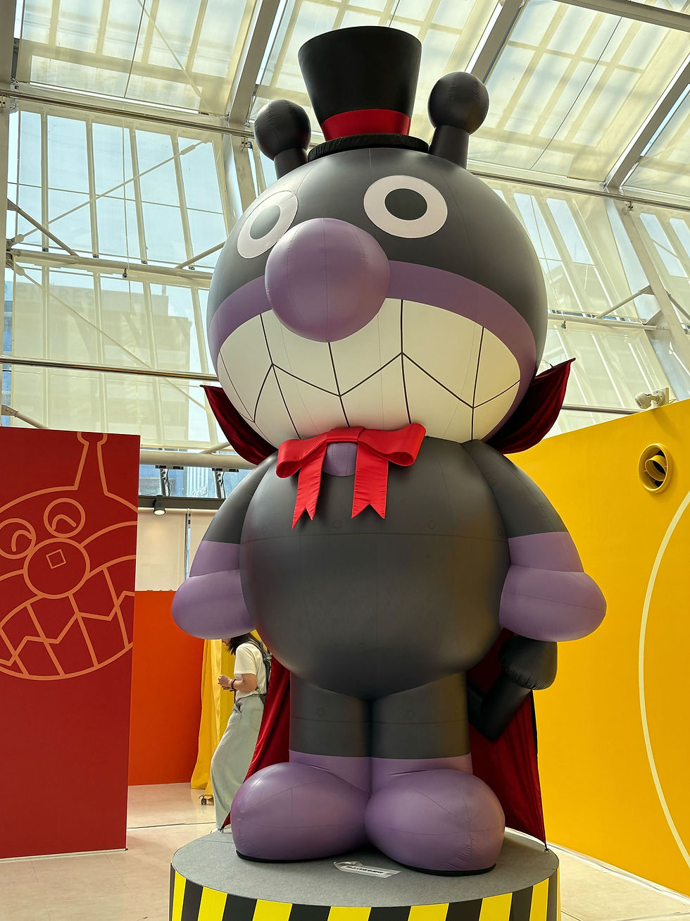 子供を連れてアンパンマンミュージアムへ