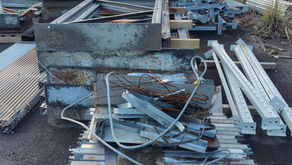 今年もやります!ハガネの肉体を持つ職員、鉄回収任務完了!