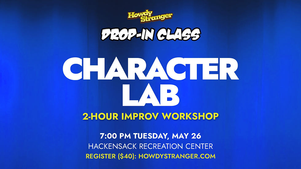 Drop-in Class: Character Lab