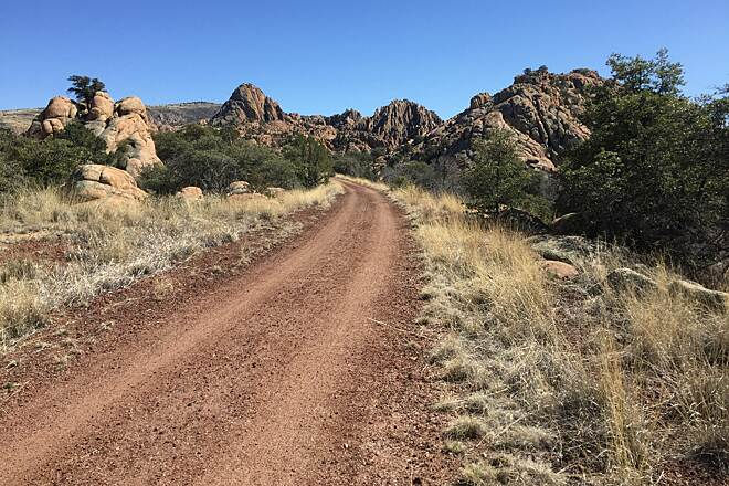Prescott, Bike, Hike, Rock Climb Peavine Trail