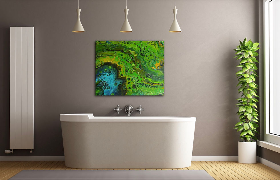 Thumbnail: " BLUE LAGOON" -Gallery Quality Giclee Print, Prices starting @