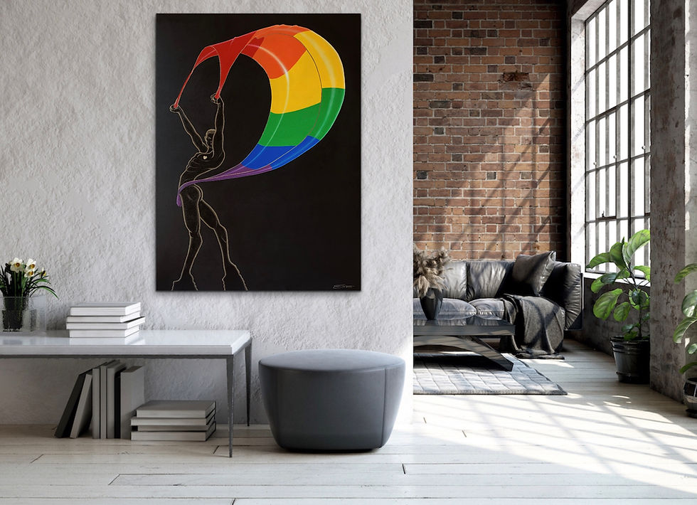 "WORLD PRIDE" -Fine Art Quality Giclee Print; Prices starting @