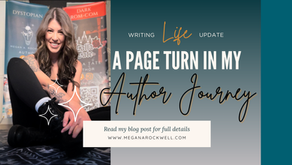 A Page Turn in My Author Journey