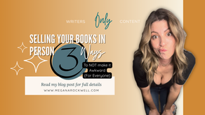 Selling Your Books in Person: 3 Ways to Not Make It Awkward (For Everyone)