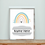 Thumbnail: Rainbow Personalisation Print