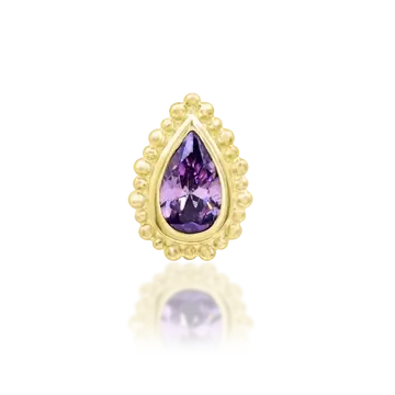 Avani Amethyst Threadless End
