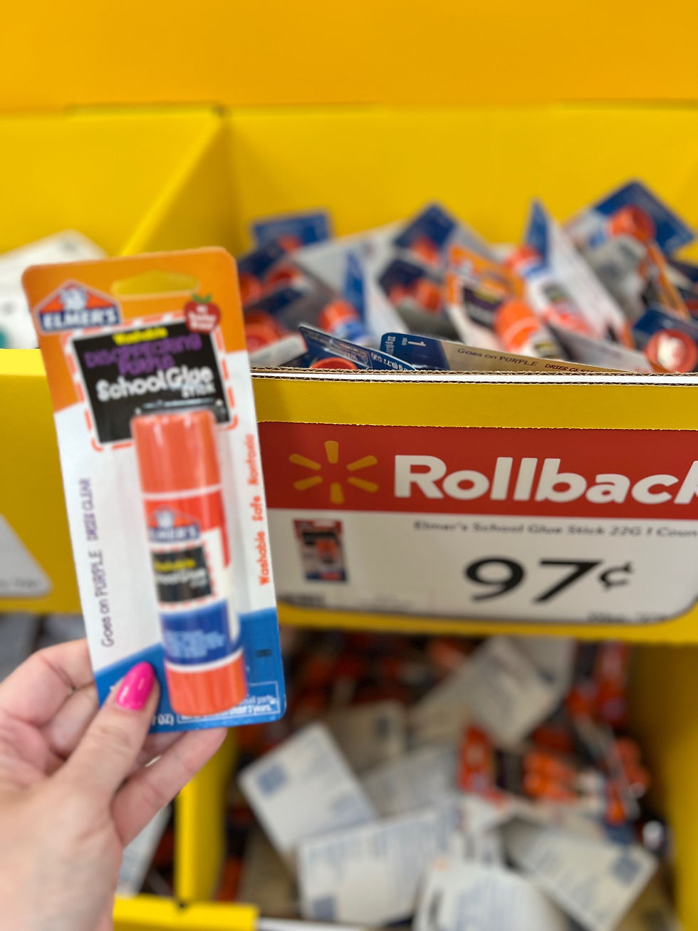 Elmer's Disappearing Purple School Glue Sticks