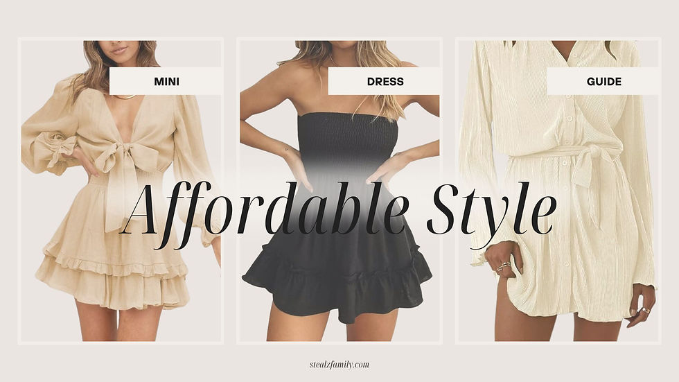 Mini Dress Guide