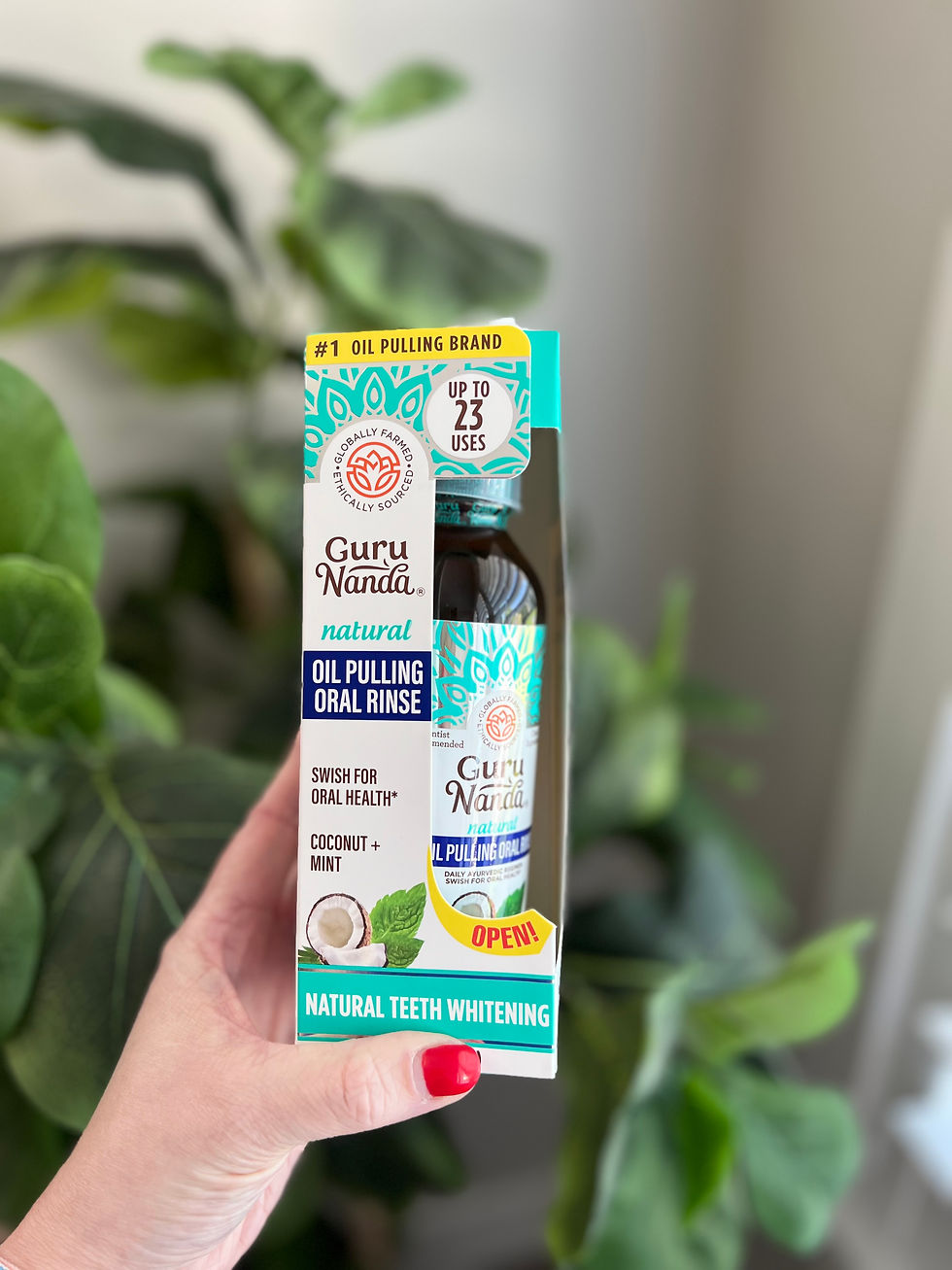 GuruNanda Coconut Oil Pulling Review