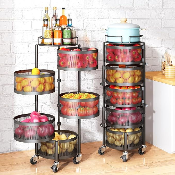 Fruit and Vegetable Basket Bowls for Kitchen