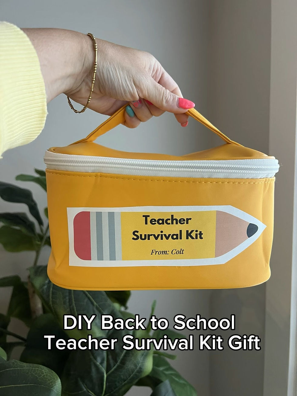 DIY Teacher Survival Kit: The Perfect Back-to-School Gift