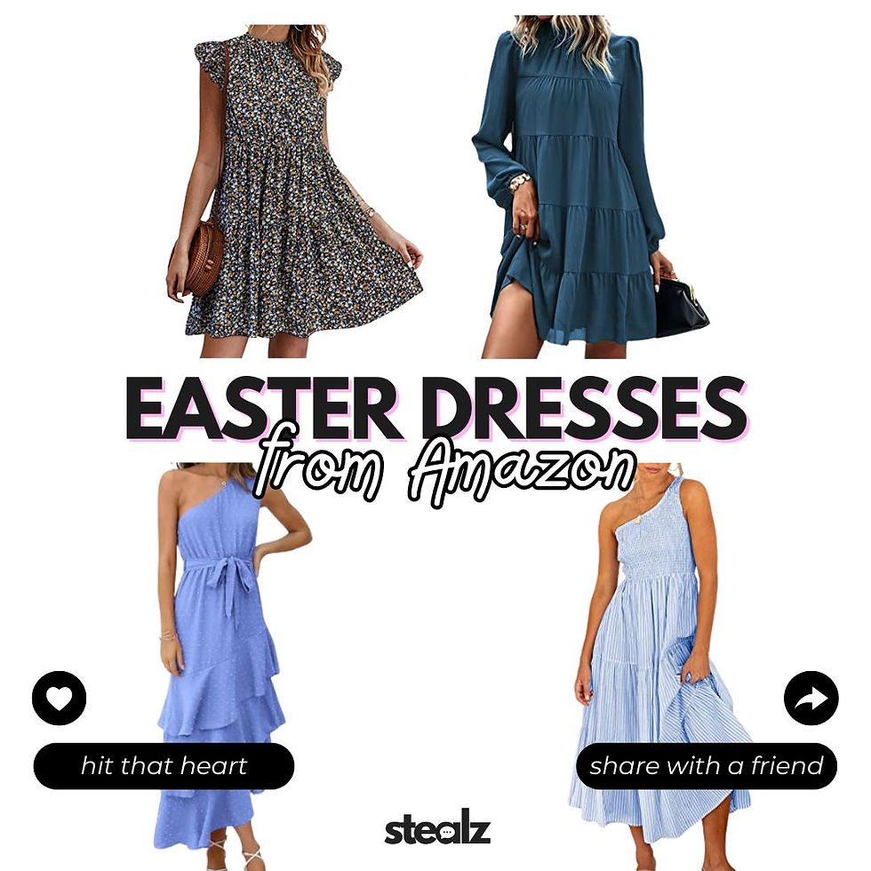 short easter dresses from amazon