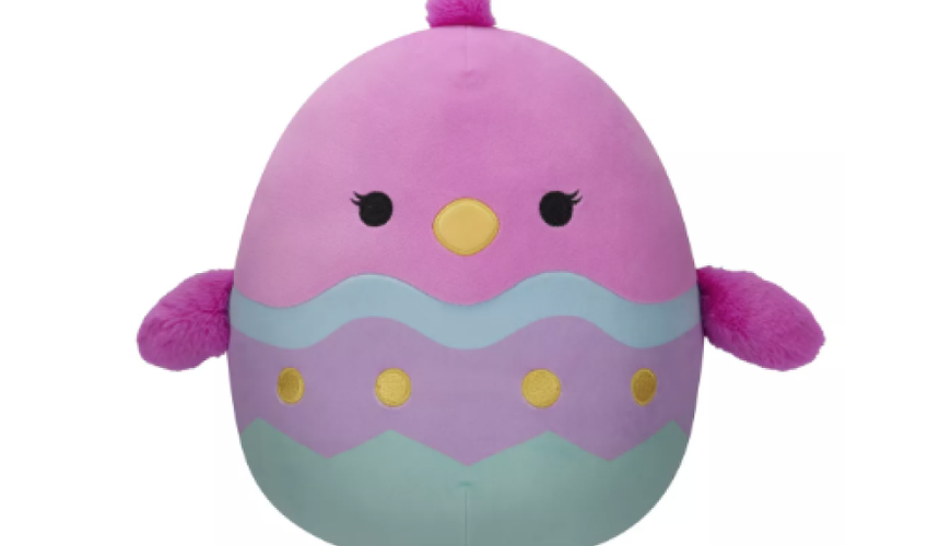 Squishmallows 12" Empressa Pink Chick in Easter Egg Plush (Medium) 