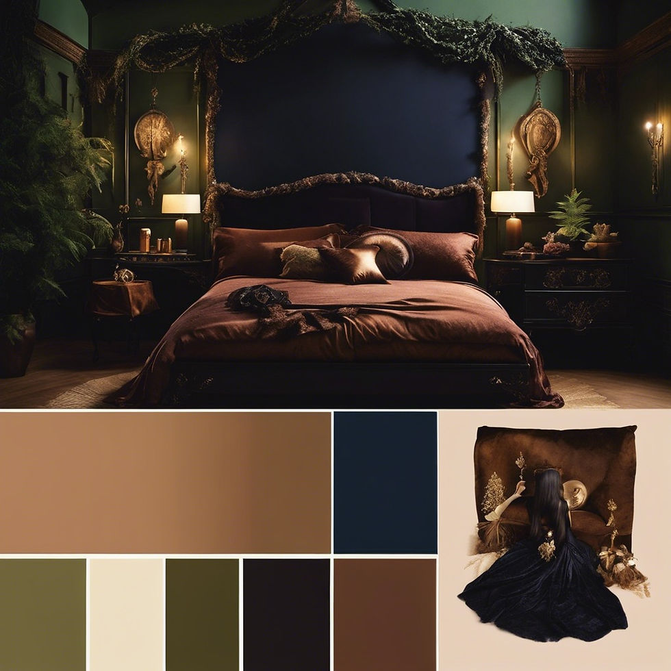 Dark Moody Bedroom