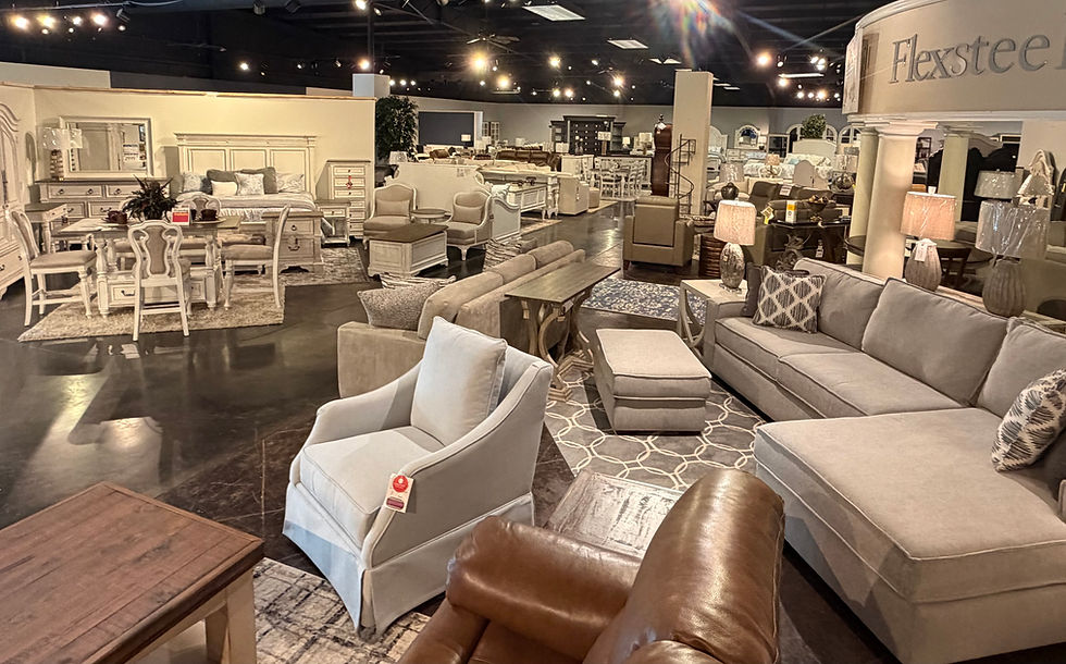 Local Showroom with Furniture in Stock