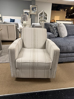 Fusion Swivel Glider Chair Saltgrass Linen