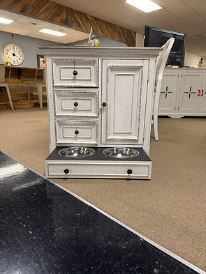 Liberty Magnolia Manor Pet Food Cabinet