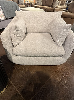 Franklin Gray Floofy Chair