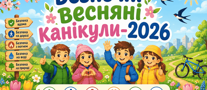 Канікули: коли сонце дарує тепло, а обережність- спокій