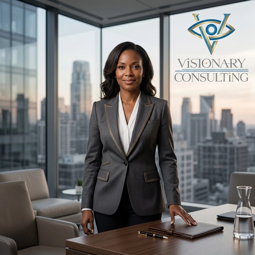 A powerful executive ready to face whatever challenges come her way.