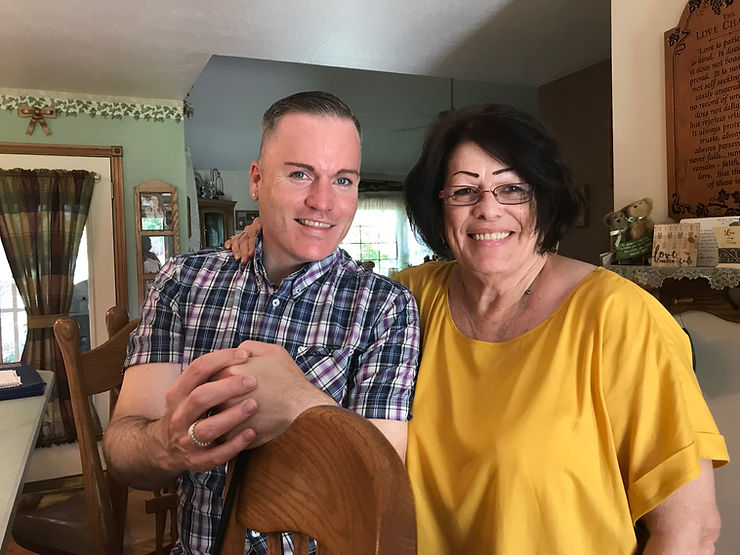 Me and my Mom - 1 year before she passed