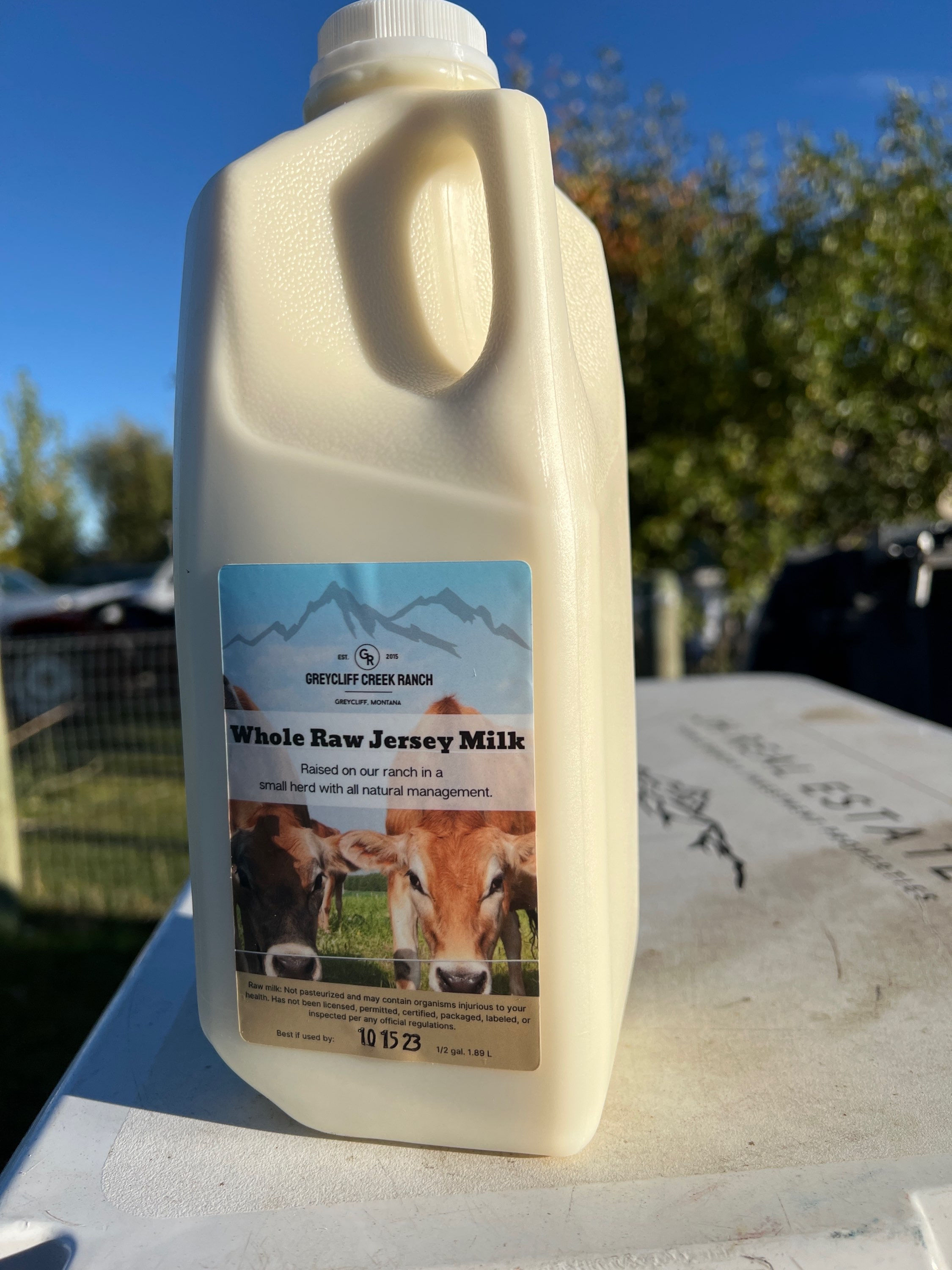 Milk -1/2 Gallon