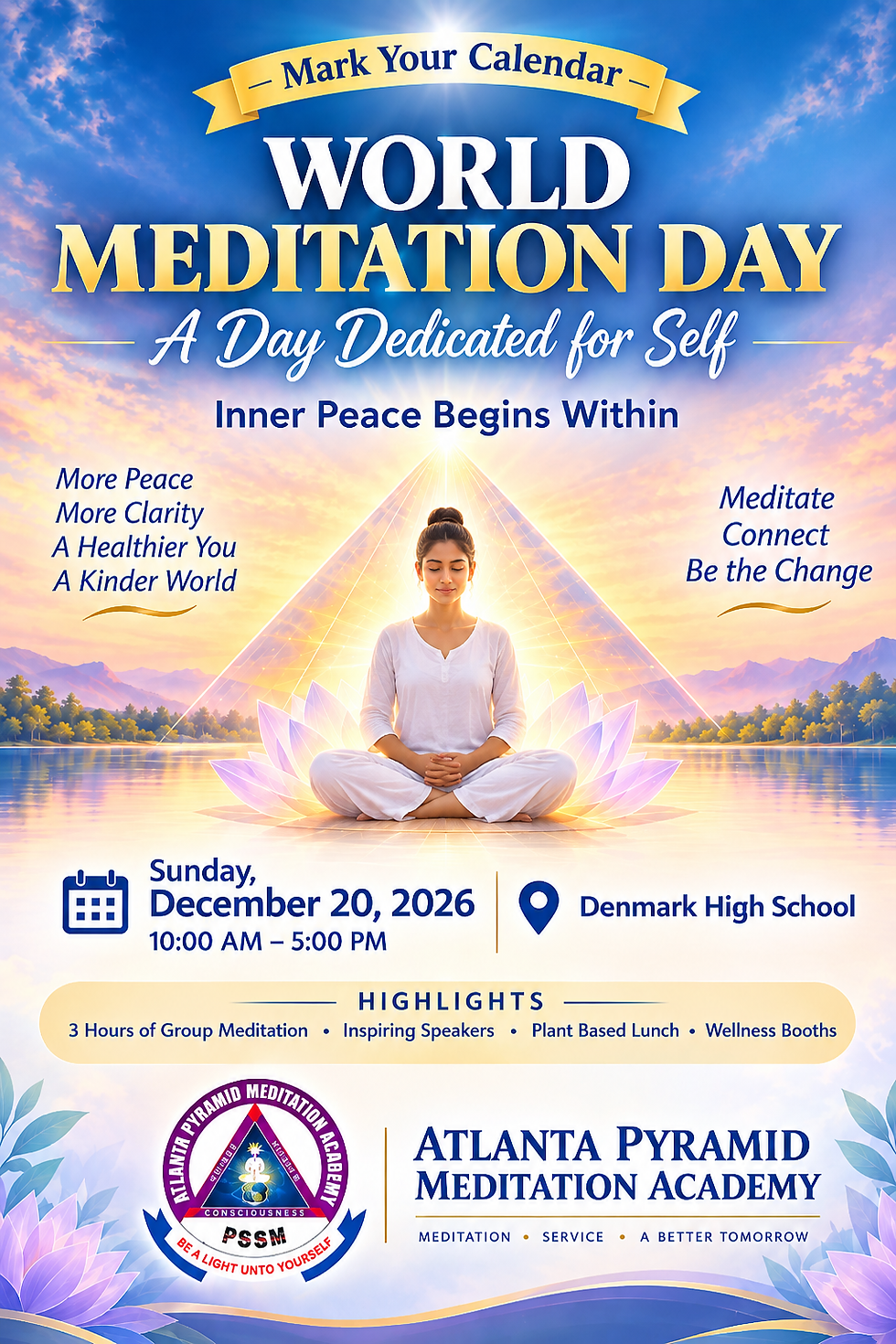World Meditation Day 2.0 โ Atlanta 2026