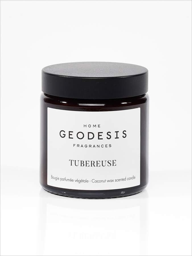 BOUGIE PARFUMEE Tubéreuse, par Géodésis