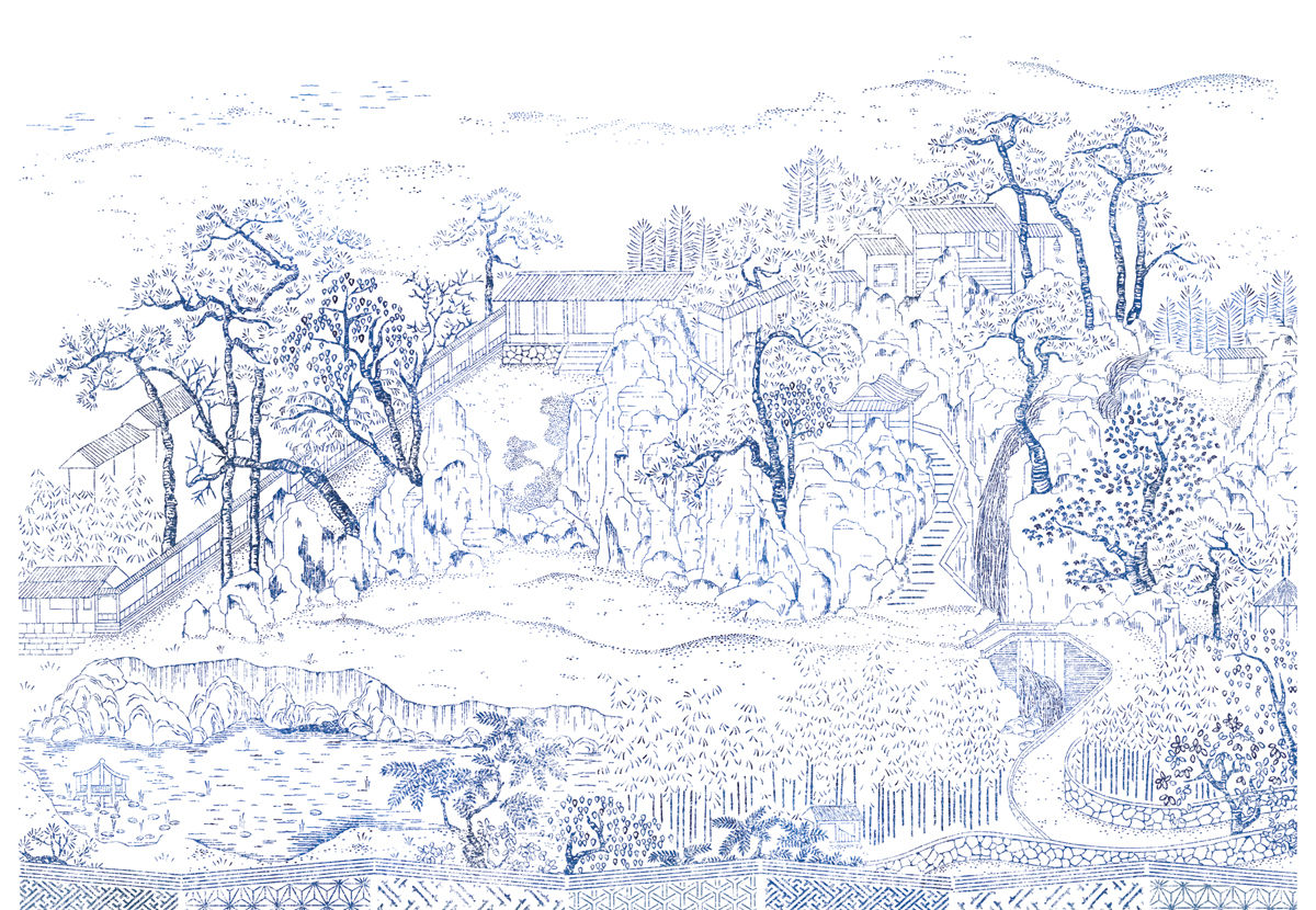 PAPIER PEINT COROMANDEL, par Bien Fait