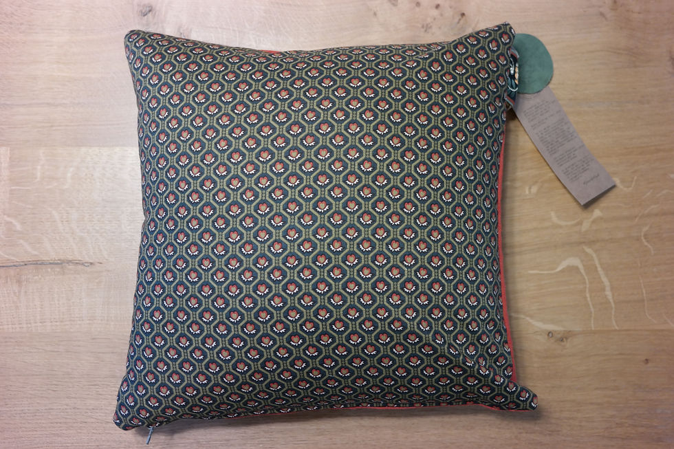 COUSSIN tissu ancien, Kinfolk