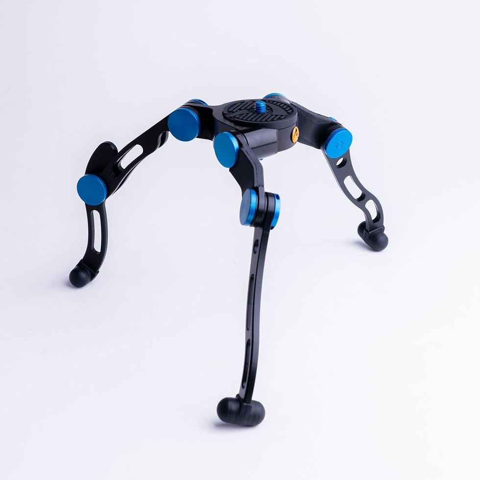 yogapod black cobalt posizione scatto orizzontale