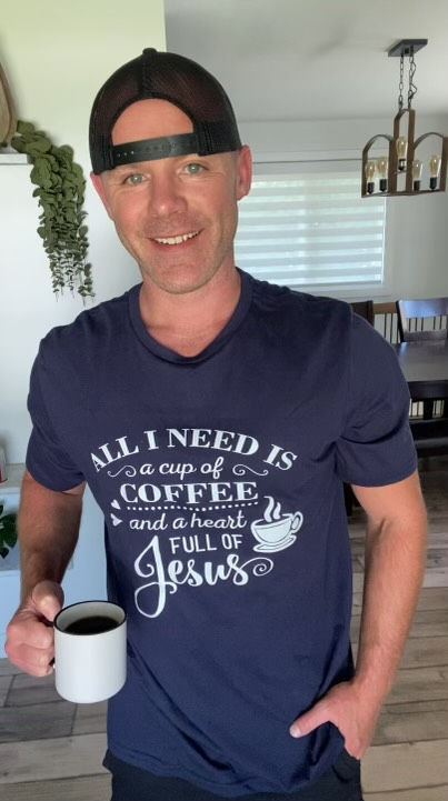 Thumbnail: All I need is a cup of coffee and a heart of Jesus
