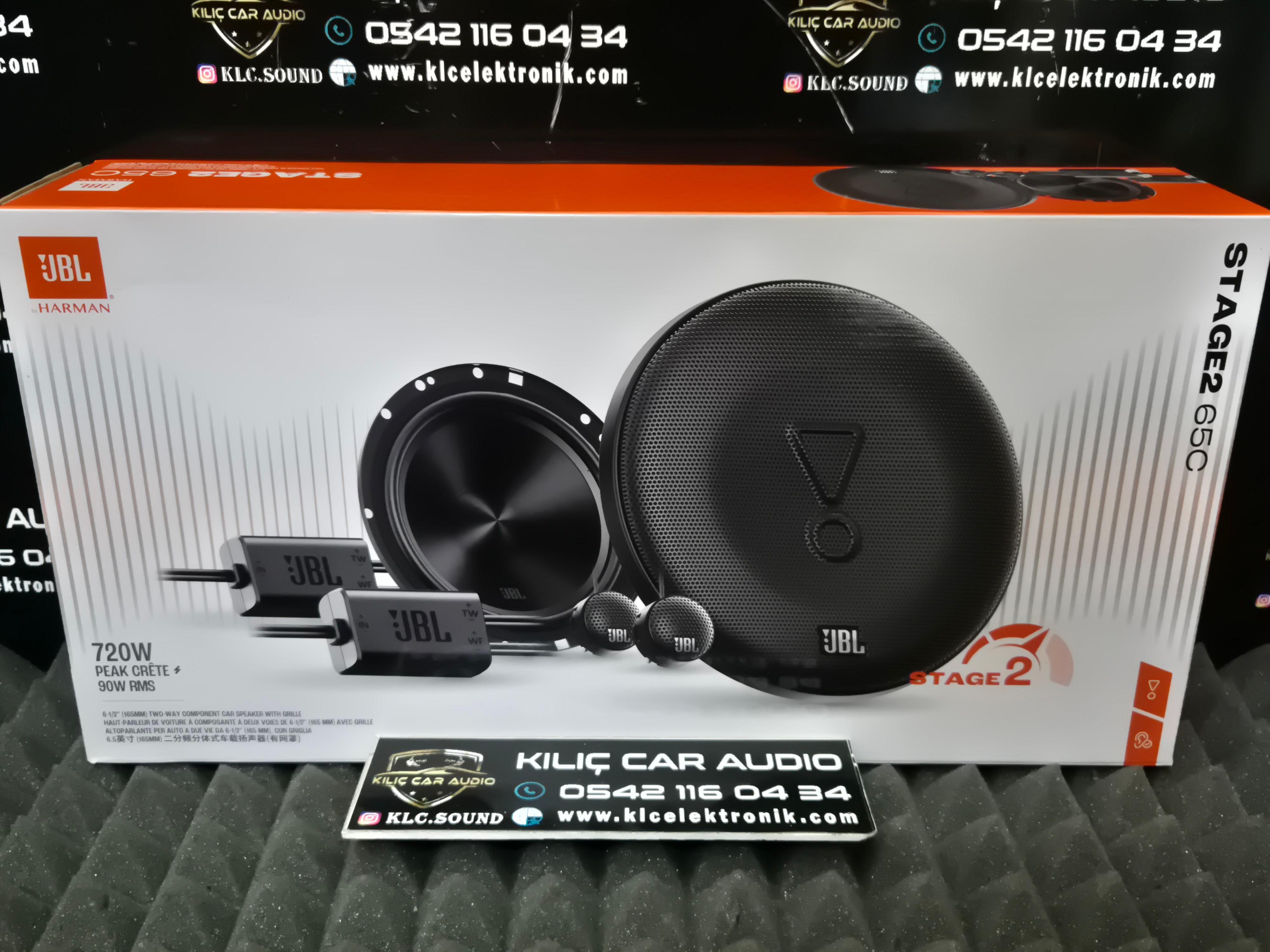 JBL STAGE2 65C 16 CM 2 YOLLU KOMPONENT TAKIMI