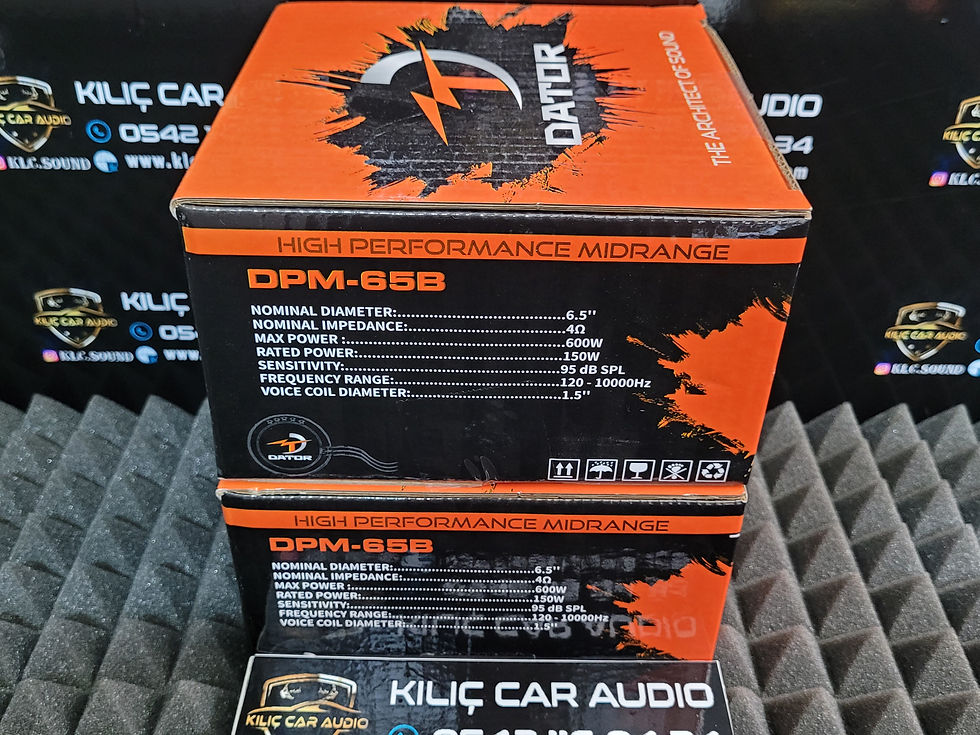 Küçük resim: DATOR DPM-65B 16 CM KURŞUN GÖBEK MİDRANGE ÜST SEVİYE NAKİT FİYAT