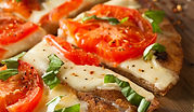 Cedar planked pizza
