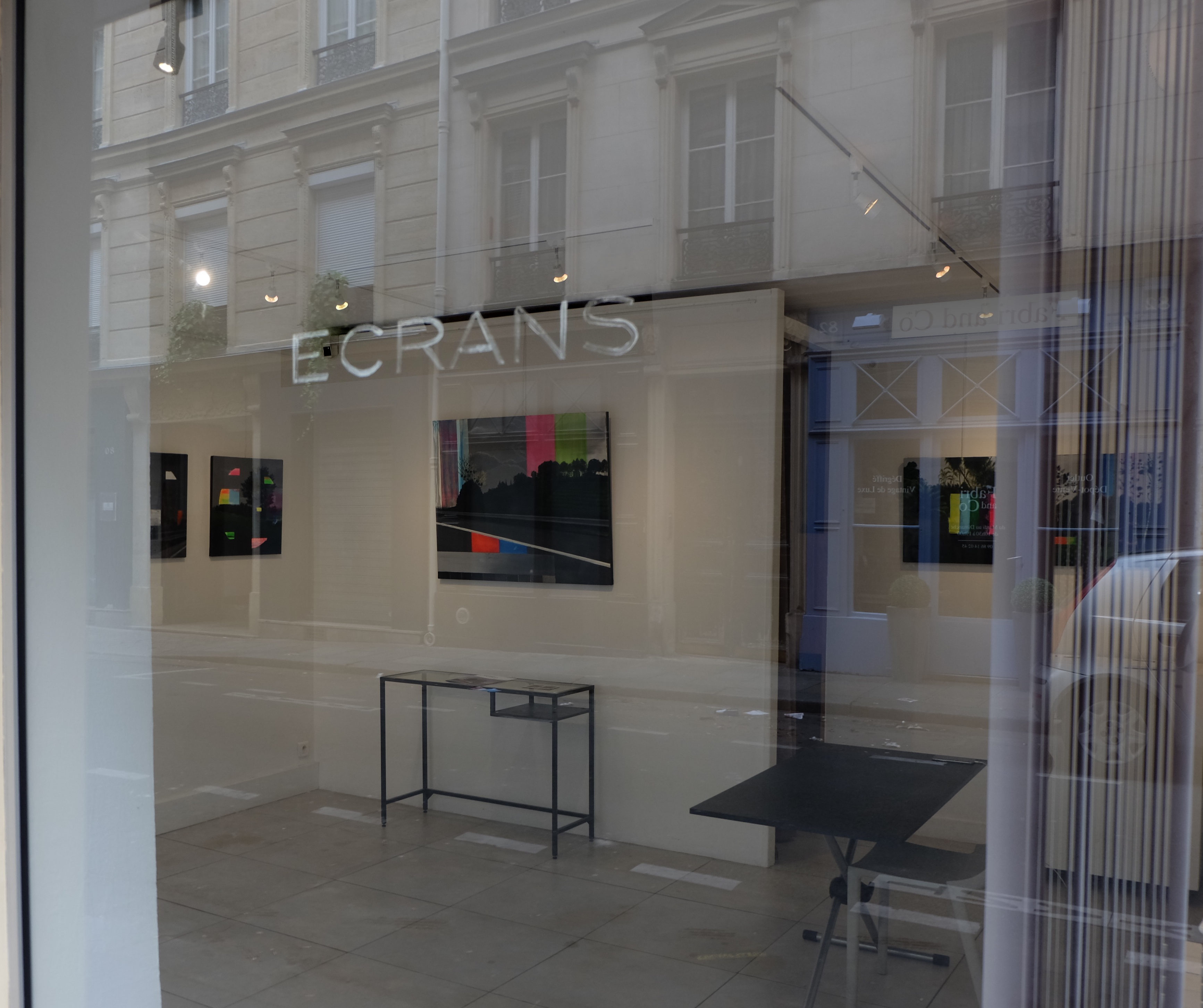 exposition "Ecrans", juin 2019