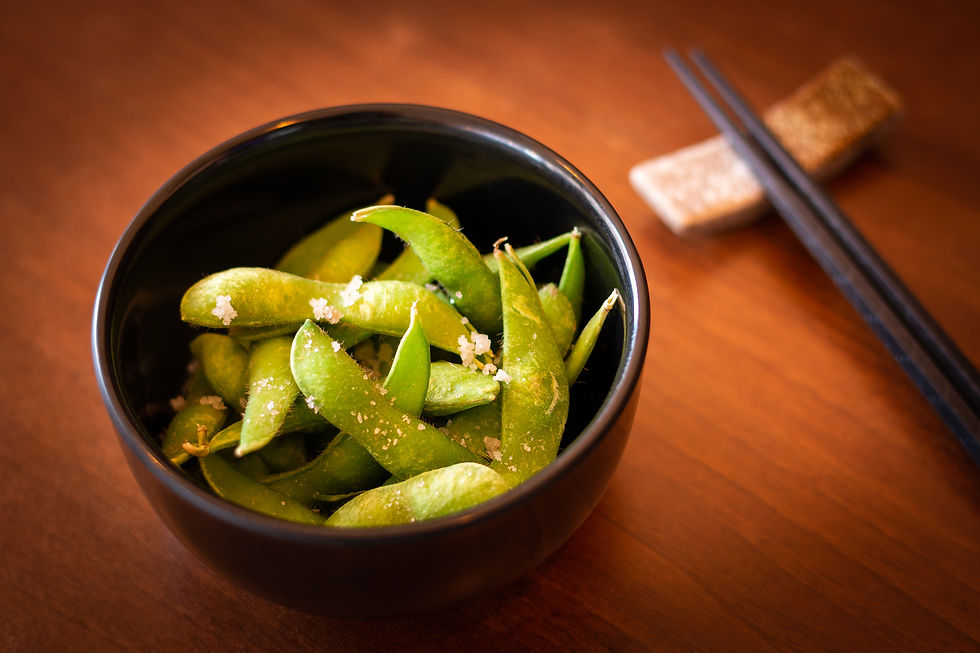 Arranged Food and Objects