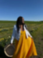 Photo of Janelle Brevard at Loudoun farm