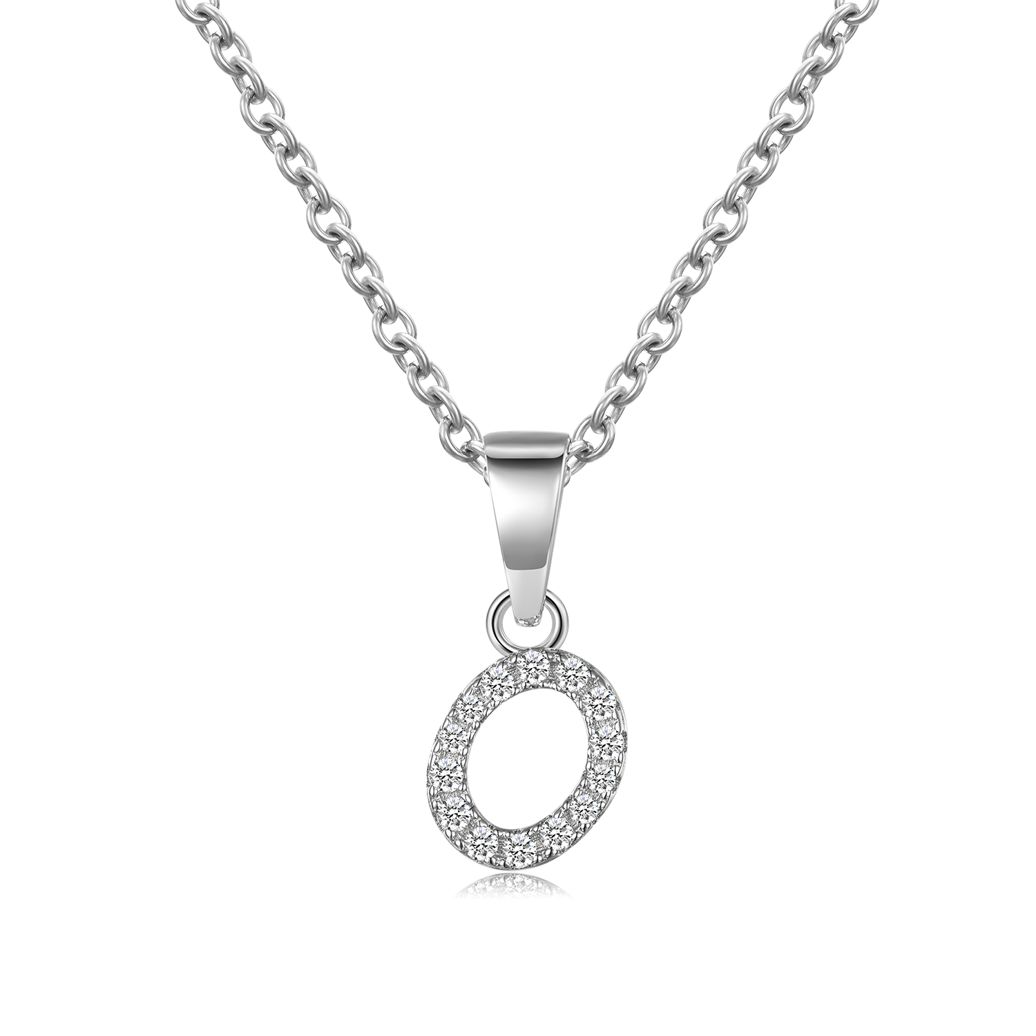 PD00473 Silver pendant O