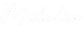 Mukulan tila logo tekstillä Mukulan maatila sekä luomu
