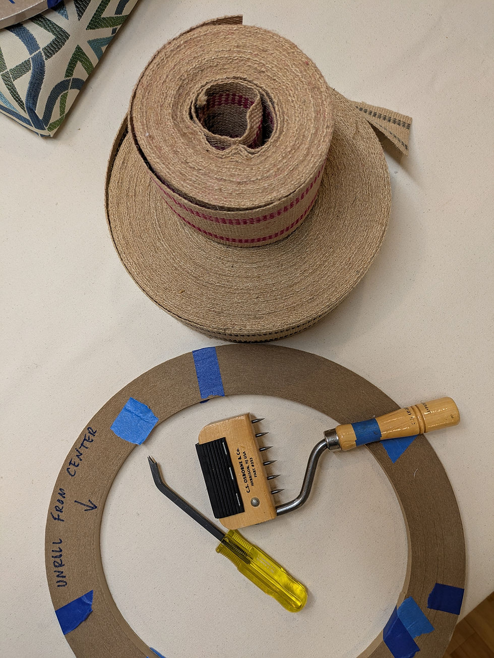 Thumbnail: Build and Upholster a Round Ottoman with Jonathan Bennett