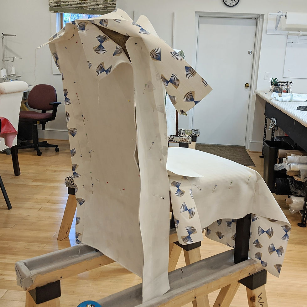 parsons chair in progress