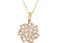 Latest Diamond Pendant Set Design Ideas | South Indian Jewels