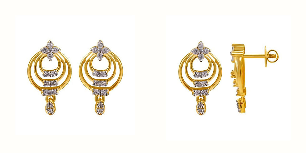 gold hoop earrings. 22k gold earrings, 18k gold earrings, diamond and gold earrings, gold jhumkas, gold long jhumkas, south indian jewels.