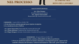 Corso di formazione online "le prove nel rito del lavoro"