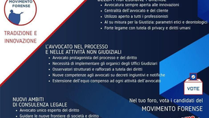 Elezioni dei Delegati al XXXVI Congresso Nazionale Forense | Torino, 16-18 ottobre 2025
