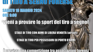 PRIMO TROFEO DI TIRO A SEGNO FORENSE